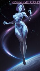 cortana from halo (game) by electroworld