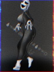 2d 2d_(artwork) ass breasts chaosrealm004 fem_gaster female female_only gaster grey_sweater looking_at_viewer mystery_man_(undertale) mysteryman side_view solo solo_female static tagme text turtleneck turtleneck_sweater undertale undertale_(series) wingdings wingdings_text