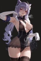 keqing (genshin impact) from genshin impact by fyssok