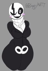 fem gaster from undertale by biggykatt