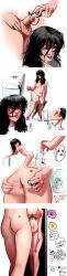 1boy artist_signature ass ass_focus ass_grab ass_tattoo before_sex big_breasts breasts bubble_ass bubble_butt butt_cleaning butt_focus butt_tattoo buttplug buttplug_insertion chastity_cage chastity_device double_dildo double_sided_dildo enema english_text eyeshadow female femboy femboy_focus gaped_anus heart_tattoo imminent_sex intestinal intestinal_cleaning justaguy lgbt_couple light-skinned_male locked male male_only oc original original_character penis preparation preparing red_bikini solo squirting toilet trans_woman transfem underboob_tattoo yuri