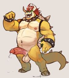 bowser from mario (series) by baehotline