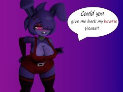 bonfie from fazclaire's nightclub by cally3d