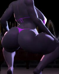 1girls 3d animated ass ass_shake bikini dancing dat_ass demon_girl female female_only mp4 music original_character red_hair solo sound swimsuit tagme thong thong_bikini twerking unknown_artist video video_camera