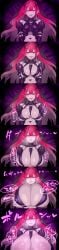 absurdres baobhan_sith_(fate) breast_expansion fairy_knight_tristan_(fate) fate/grand_order fate_(series) huge_breasts large_breasts moriyasaki sequence tall_image