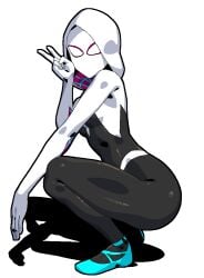 1girls clothed crouching crouching_female female female_only full_body fully_clothed gwen_stacy heroine hood legs liresline marvel marvel_comics mask masked masked_female spider-gwen spider-man:_across_the_spider-verse spider-man:_into_the_spider-verse spider-man_(series) superhero_costume superheroine tagme thick thick_legs thick_thighs tight_clothes tight_clothing tights