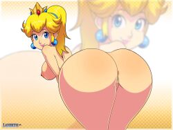 princess peach from mario (series) by layerth