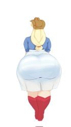 1female 1girls applejack_(mlp) ass ass_bigger_than_body ass_bigger_than_head big_ass big_butt big_hips bubble_butt deedee89 dress edit edited female friendship_is_magic hair_on_head hasbro huge_ass huge_butt huge_hips large_ass large_butt large_hips my_little_pony see-through_clothing sunnysundown tagme third-party_edit wide_hips