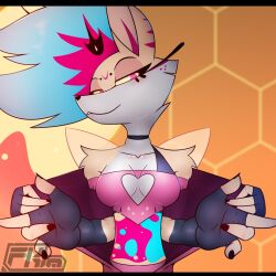 female fkimnsfw furry helluva_boss looking_at_viewer queen_bee-lzebub_(helluva_boss) tagme vivienne_medrano vivziepop