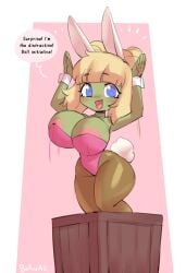 2d big_ears borvar dot_(character) female goblin goblin_female original original_character pointy_ears