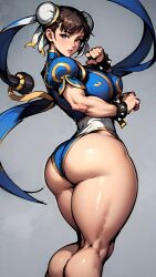 1girls ai_generated bubble_butt chun-li curvaceous curvy_body curvy_female curvy_figure female_focus female_only hi_res huge_breasts jarentr seductive_look solo_female solo_focus stable_diffusion street_fighter voluptuous voluptuous_female