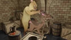 3d animated anthro anthro_on_feral bokonus deer femsub feral feral_penetrated forced male_on_feral maledom mp4 no_sound rape restrained sadistic sex tagme video zoophilia