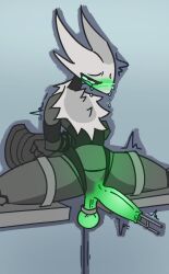 anthro arms_tied arthropod_abdomen ball_ring balls bandit_(hallowed_knight_34) bdsm black_body black_eyes blush bodily_fluids bound cock_and_ball_torture empty_eyes erection genital_torture genitals green_balls green_blush green_penis grey_background hallowed_knight_34 hi_res hollow_knight_(franchise) kneeling male neck_tuft penetration penis shaking simple_background solo sounding_rod team_cherry tears trembling tuft urethral urethral_penetration vessel_(species) white_mask