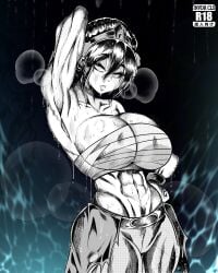 1girls abs avatar_the_last_airbender big_boobs big_breasts black_hair black_hair_female blind blind_female boobs breasts earth_bender earthbender earthbending female female_focus female_only fit fit_female large_boobs large_breasts light-skinned_female light_skin muscle muscle_mommy muscles muscular muscular_female nickelodeon nicktoons nyuunzii2 solo solo_female solo_focus the_legend_of_aang toned toned_female toph_bei_fong invdrcls
