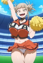1girls ai_generated aindroidparanoid ass big_ass big_breasts big_butt boku_no_hero_academia breasts busty butt cheerleader curvy cute fat_ass female female_only hair hi_res himiko_toga hips huge_ass huge_breasts human large_ass large_breasts legs my_hero_academia narrow_waist panties schoolgirl slim_waist tagme thick_ass thick_thighs toga_himiko voluptuous waist wide_hips