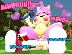 amy rose from friday night funkin by nick the 18hedgehog