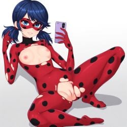 ladybug (character) from ladybug & cat noir: the movie by sylvannsfw