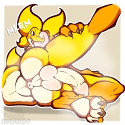 anthro anus balls butt claws digitigrade finger_claws gecko genitals hi_res hybrid lizard looking_at_viewer lucardo lucardo_cruz male membrane_(anatomy) musk musk_cloud musky_anus musky_balls musky_butt musky_penis nude open_mouth pawpads penis presenting presenting_anus presenting_balls presenting_penis raised_leg reptile scalie solo tail toe_claws tongue tongue_out unusual_anatomy unusual_tail