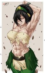 1girls abs ass avatar_the_last_airbender big_ass big_boobs big_breasts big_butt black_hair black_hair_female blind blind_female boobs breasts butt earth_bender earthbender earthbending female female_focus female_only fit fit_female large_ass large_boobs large_breasts large_butt light-skinned_female light_skin m4rsart muscle muscle_mommy muscles muscular muscular_female nickelodeon nicktoons ruined_clothes ruined_clothing solo solo_female solo_focus the_legend_of_aang toned toned_female toph_bei_fong torn_clothes torn_clothing