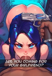1boy 1boy1girl 1girl 1girl1boy 1girls about_to_be_raped about_to_have_sex ai_assisted ai_generated caitlyn_(league_of_legends) caitlyn_kiramman cheating cuckold cuckolding dark-skinned_male dark_skin english_text forced forced_sex inminent_rape inminent_sex league_of_legends league_of_legends:_wild_rift nay_juno netorare ntr rape raped_by_enemy raped_female raped_girl riot_games sexy sexy_pose snapchat snapchat_ntr text violation