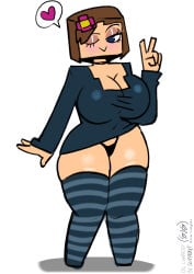 big_breasts flower_in_hair jenny_belle_(slipperyt) mcyt minecraft minecraft_youtubers tagme twitter twitter_username youtube youtuber youtubers