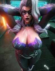 black cat (marvel rivals) from marvel by btk-blizzard