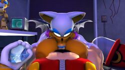 1boy 1girl 3d 3d_animation animated anthro anthro_on_human bat big_breasts blowjob blowjob_face blowjob_only blowjob_pov cum cum_in_mouth cumshot dr._eggman drinking drinking_cum eggman female furry furry_female human human_male human_on_anthro interspecies light-skinned_male light_skin lipstick loop looping_animation male male/female mammal mature mature_female mature_male mobian mobian_(species) mobian_bat no_sound pov pubic_hair rouge_the_bat sega sex silvertilver sonic_(series) sonic_the_hedgehog_(series) straight straight_sex tagme video