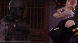 3d 3d_animation animated anthro ass bass_boosted_soldier big_breasts breasts cleavage flint furry humor john_cock large_breasts mp4 officer_flint original outdoor_sex outdoors scp_foundation sex shitpost sound tagme thebredfactory_(va) thick thick_thighs thighs turborenegade video voice_acted wide_hips