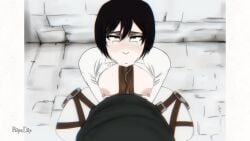 1boy 1girls 2d 2d_animation :>= animated asian asian_female attack_on_titan baddiesart big_breasts black_eyes black_hair black_penis blonde_hair blowjob blush blushing breasts clothed clothed_female clothed_female_nude_male clothing dark-skinned_male dark_eyes dark_hair dark_skin duo duo_focus erection eye_contact fellatio female female_focus flipaclip fringe grey_eyes hair hands-free hard_nipples human human_only interracial kneeling looking_at_viewer loop medium_breasts medium_hair mikasa_ackerman moaning nipples on_her_knees onyankopon open_mouth oral oral_penetration pale-skinned_female pale_skin penis petite pov public saliva saliva_trail scar sex shingeki_no_kyojin short_hair slim sound sound_effects straight sucking sucking_penis tagme video