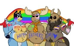 bandit_heeler chubby chubby_male daddy father furry gay papa_titan_(the_owl_house) patrick_fitzgerald