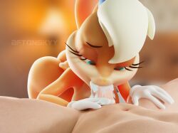 lola bunny from looney tunes by aftonskyy