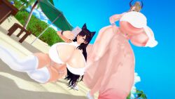 1futa 1girls 3d atago_(azur_lane) azur_lane beach big_penis female futa_on_female futanari gigantic_breasts gigantic_penis gigantic_testicles grenadekisses huge_cock huge_penis hyper hyper_balls hyper_penis koikatsu penis selfie sophia_(punky) thick_penis veiny_penis white_penis