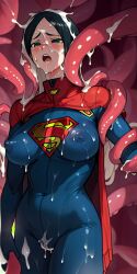 ai_generated alternate_breast_size bodysuit cum_on_face cum_on_pussy dc dc_comics dc_extended_universe dceu erect_nipples kara_zor-el sasha_calle self_upload starmanr34 supergirl supergirl_(dceu) supergirl_(sasha_calle) tentacle the_flash_(2023) the_flash_(series)