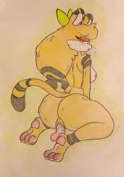 ass disembodied_penis dou_(diives) furry nude nude_female pencil_(artwork) phoxtrot tiger vaginal_penetration vaginal_penetration xingzuo_temple