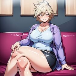 1girls ai_generated bakugou_mitsuki big_breasts blonde_female blonde_hair blonde_hair_female boku_no_hero_academia breasts busty curvaceous curvy_body curvy_female female_focus female_only hi_res hourglass_figure huge_breasts large_breasts light-skinned_female light_skin long_hair_female looking_at_viewer mature_female milf mitsuki_bakugou mommy my_hero_academia pov seductive solo_female solo_focus stable_diffusion thick_body thick_female thick_thighs voluptuous voluptuous_female