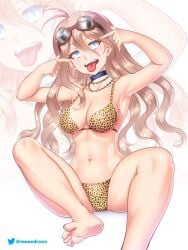 breasts danganronpa etchimune female female_only iruma_miu open_mouth solo straight_hair tagme