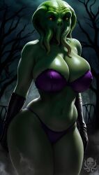 ai_generated cthulhu cthulhu_mythos hp huge_ass huge_breasts lovecraft lovecraftian_(genre) monster rule_63 sins_ai_art