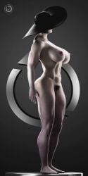 1girls 3d alcina_dimitrescu animated blacnova blacnovasfm blender breast breasts female female_only naked nude poster pubic_hair resident_evil resident_evil_8:_village solo tagme turntable_(animation) video