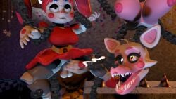 3d 3d_(artwork) baby_(fnafsl) balls breasts cally3d circus_baby circus_baby_(fnaf) clazzey clown clown_girl cock cock_ring cryptiacurves cum ears_up fazclaire's_nightclub female five_nights_at_freddy's five_nights_at_freddy's:_sister_location fnaf freddy_(fnaf) fredina's_nightclub fredina_(cally3d) frenni_(cryptia) frenni_fazclaire futanari golden_freddy golden_freddy_(fnaf) golden_fredina_(cally3d) hand_on_penis handjob hat mangle_(fnaf) mangled_mangle_(fnaf) milking naked_female party restrained rule_63 scottgames sister_location star tight_clothing type_0