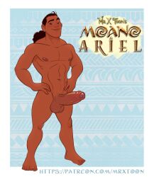 big_penis disney gay genderswap_(ftm) male male_only moana mr._x-toon