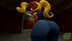 3d animated ass_focus ass_slap big_ass butt_focus coco_bandicoot crash_(series) fart fart_everywhere fart_fetish farting farting_at_viewer farting_on_face female female_only mp4 sfm sound source_filmmaker tacko_sfm tagme tawna_bandicoot video yellow_hair