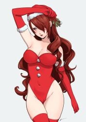 mitsuru kirijo from christmas by eightyfourart