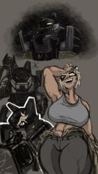 cat girl juggernaut (tdx) from roblox by ggez2341