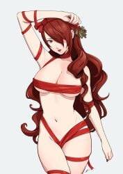 mitsuru kirijo from christmas by eightyfourart