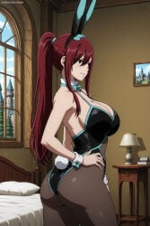 erza scarlet from fairy tail by heeven