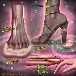 queen_marika_the_eternal fromsoftware elden_ring foot_fetish feet cbt cock_and_balls_torture cock_and_ball_torture queen domination femdom trampling stomping stomping_on_balls high_heels heel_insertion urethral_penetration urethral_insertion urethra huge_cock finger_insertion finger_in_urethra a.white female_domination ballbusting stomping_cum_out balls_pull