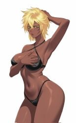 tia harribel from bleach by charlesart
