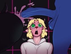 zytkal deltarune undertale_(series) kris_(deltarune) noelle_holiday ralsei deer mammal reindeer new_world_deer bovid caprine darkner goat human human_on_anthro anthro antlers clothing clothed scared expressions female male male/male male_focus female_watching sex gay gay_sex gay_male yaoi 2boys 1girls 2026 penis penis_in_ass penetration veiny_penis balls big_penis cum cum_inside cum_in_ass cumming cumming_while_penetrating anal tail fur furry ralsei_with_black_fur black_fur blue_body digital_media_(artwork) hi_res variant_set