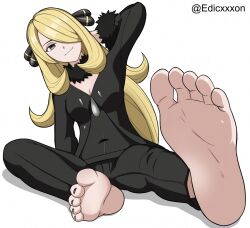 cynthia (pokemon) from pokemon by ediczxon