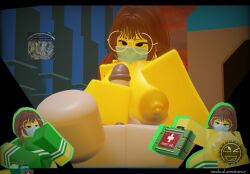 1boy 1girls 3d medic_battler_(the_battle_bricks) meme_in_the_background reference_image roblox roblox_game robloxian rule_63 tagme tbbfanatic the_battle_bricks tumore